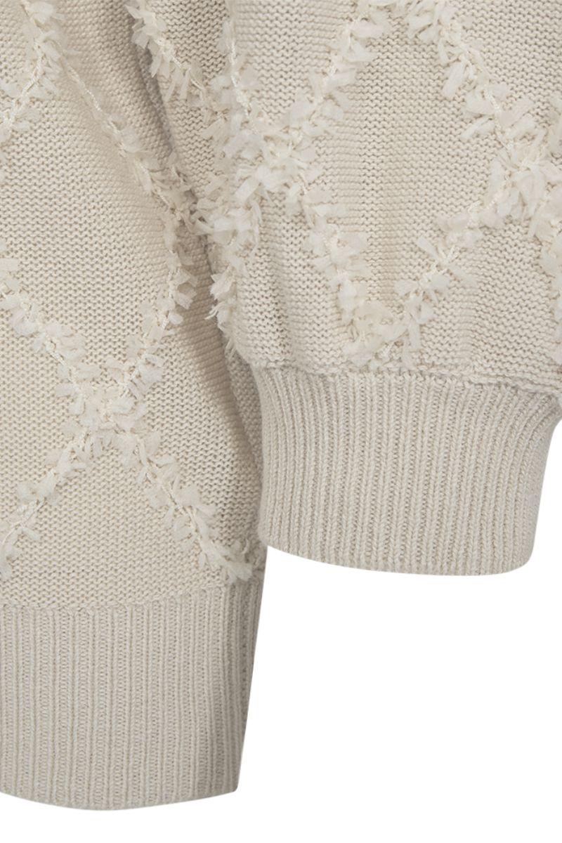 Safri Pullover 207204 | Moonbeam | Strik fra Freequent - Image 3