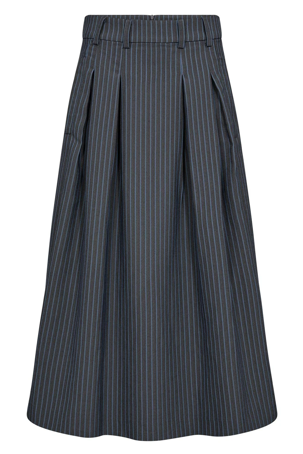 Salvie Anya Pleat Skirt 44016 | Denim blue | Nederdel fra Co'couture - Image 2