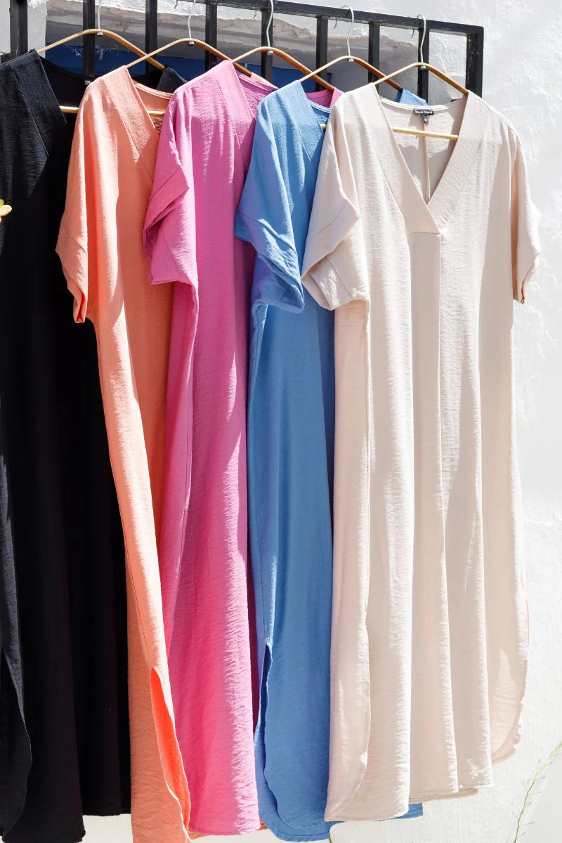 Samos Dress | Coral | Kjole fra Black Colour - Image 4