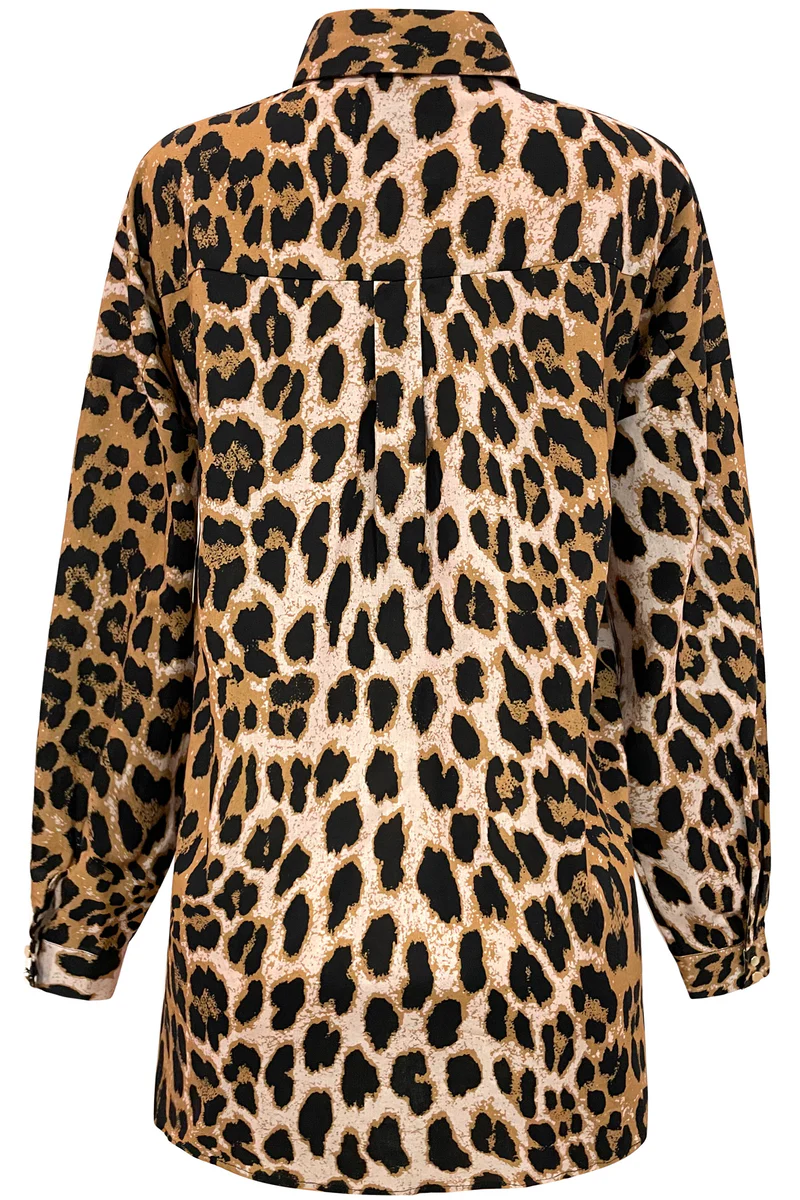 Sara Ls Shirt | Big Lux Leo | Skjorte fra Liberté - Image 4