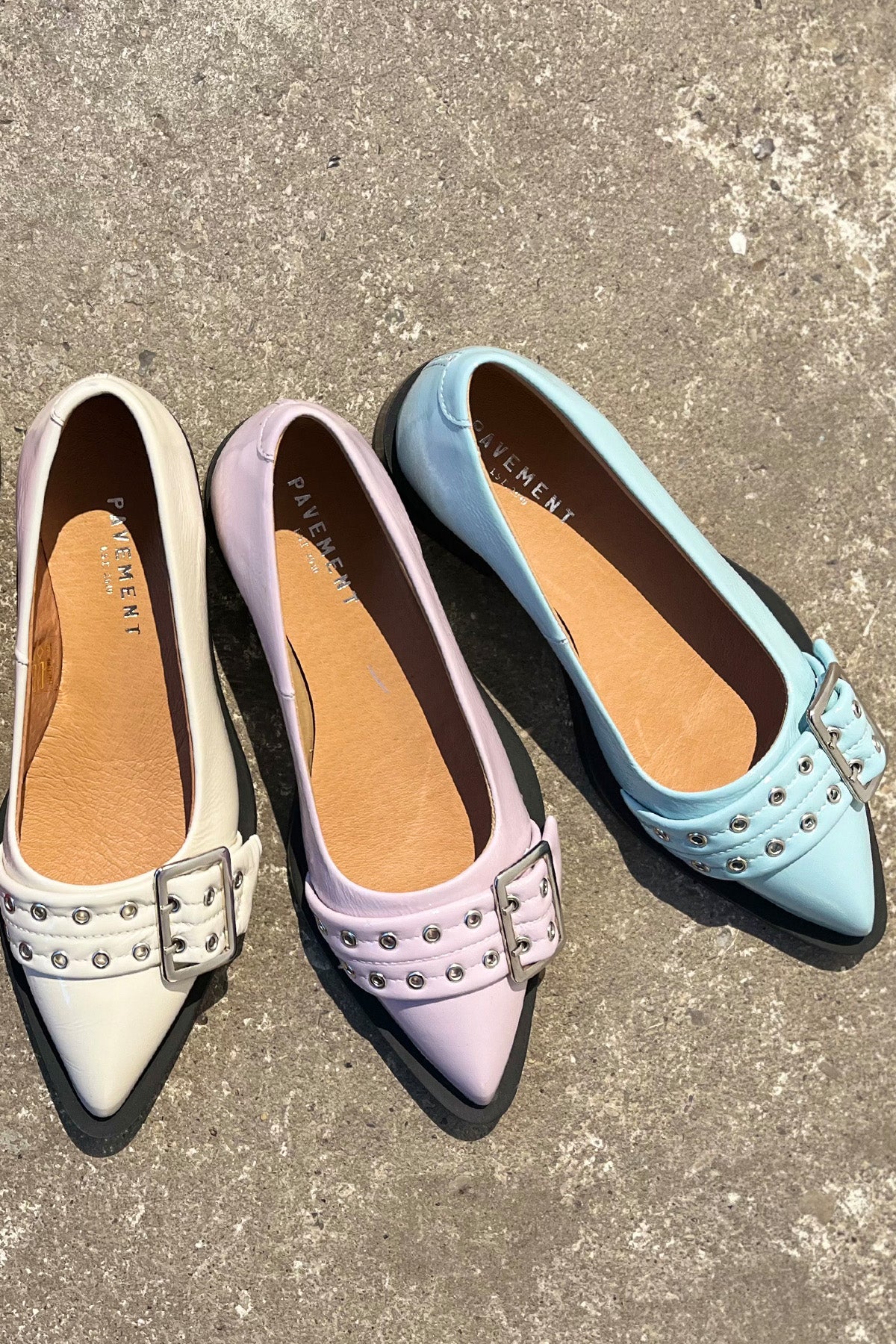 Saso Low 23185 | Mint Patent 726 | Ballerina fra Pavement - Image 2