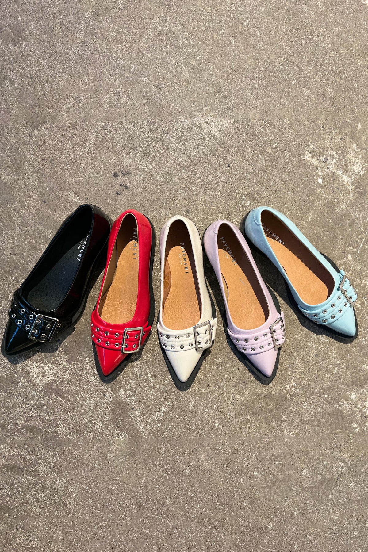 Saso Low 23185 | Mint Patent 726 | Ballerina fra Pavement - Image 5
