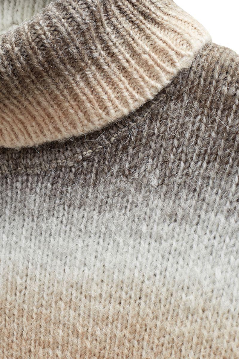 Sasu Pullover 207082 | Morel W. Silver Mink | Strik fra Freequent - Image 5