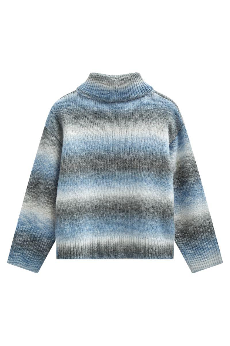 Sasu Pullover 207082 | Salute W. Wedgewood | Strik fra Freequent - Image 2