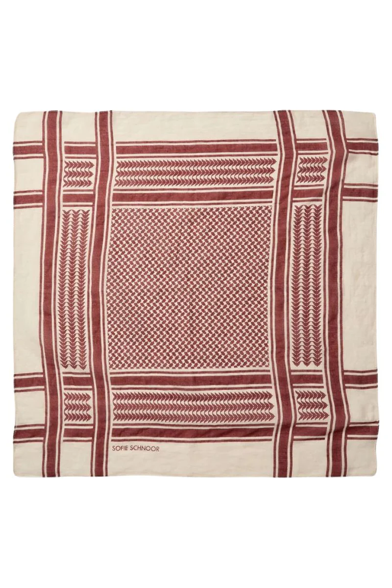 Scarf S241912 | Rust Red | Tørklæde fra Sofie Schnoor - Image 2