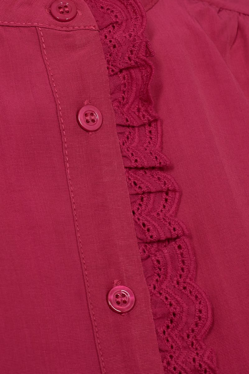 Sea Blouse 204789 | Raspberry | Bluse fra Freequent - Image 3