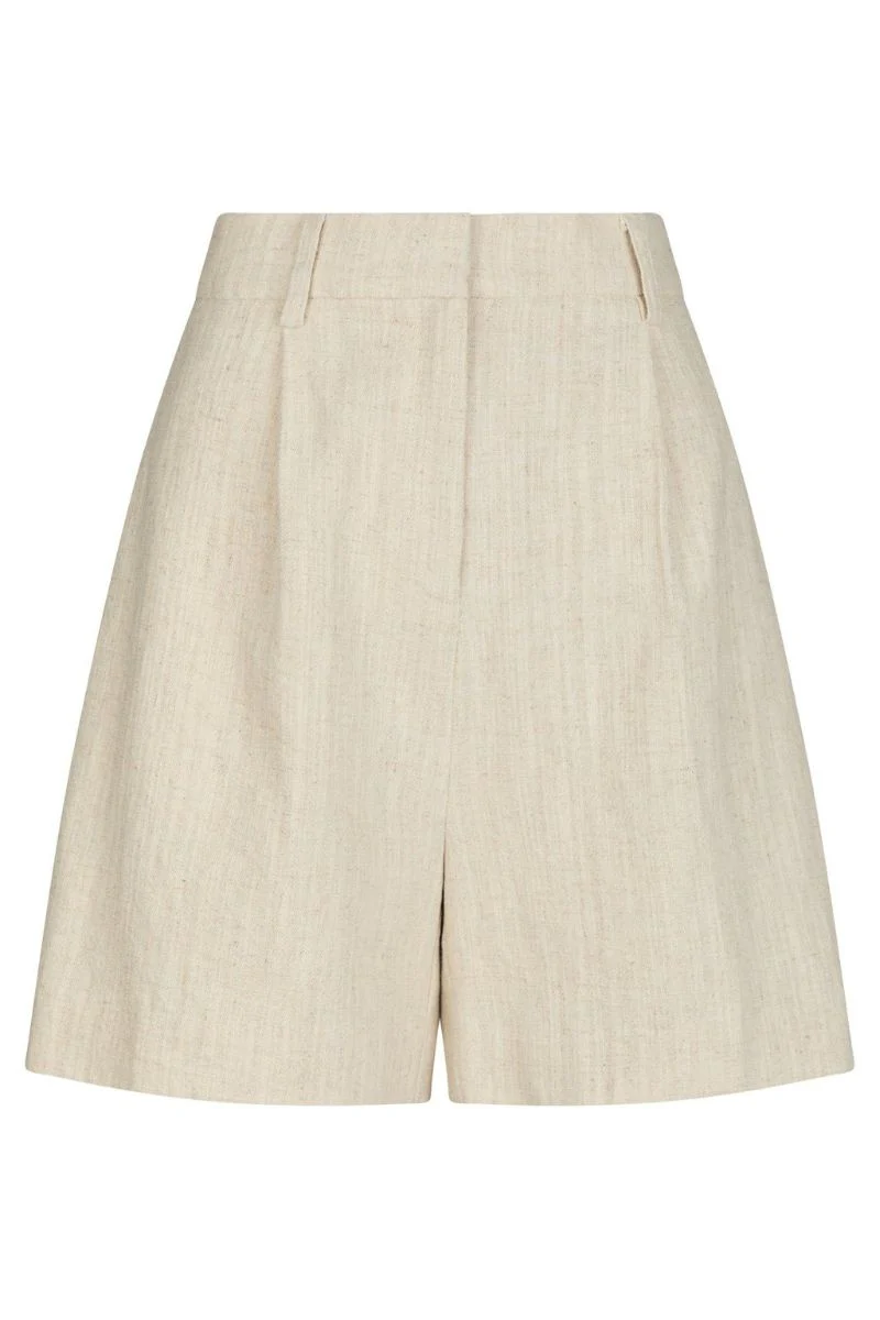 Sega Ramie Shorts | Natural | Shorts fra Neo Noir - Image 2