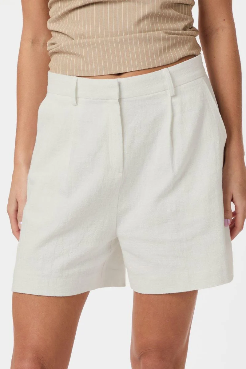 Sega Ramie Shorts | Off White | Shorts fra Neo Noir - Image 5