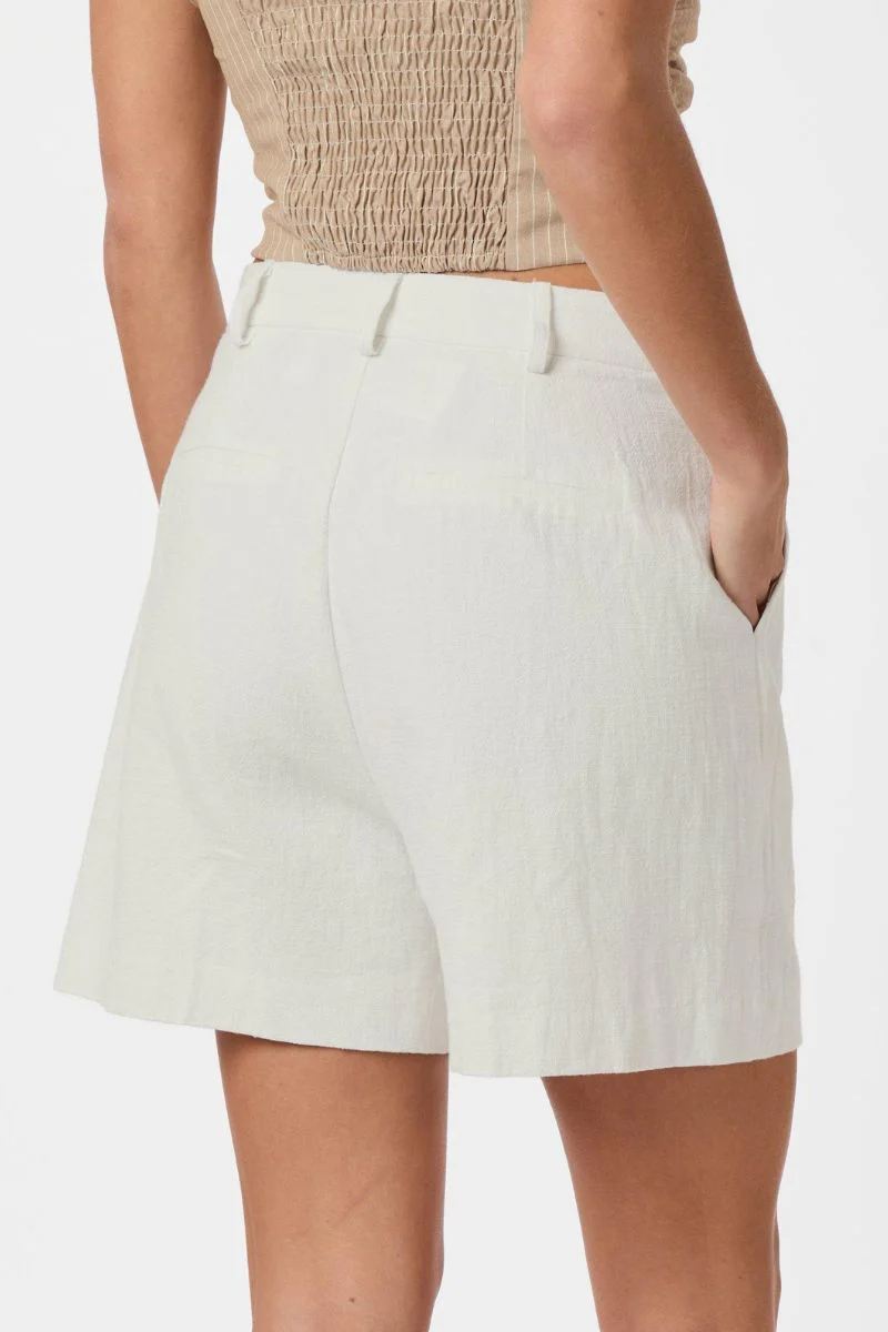Sega Ramie Shorts | Off White | Shorts fra Neo Noir - Image 6