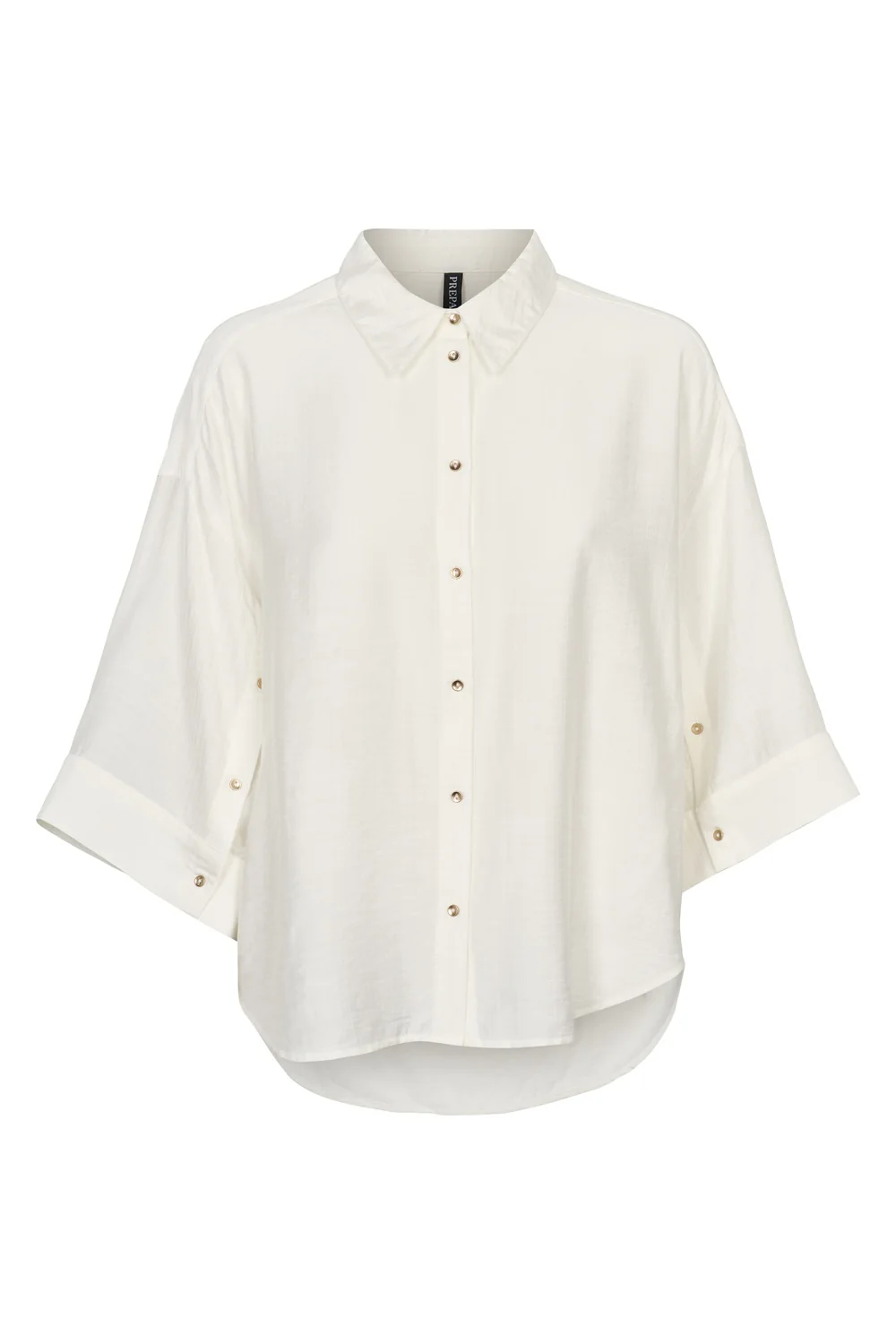 Selma Blouse | Off white | Bluse fra Prepair - Image 3