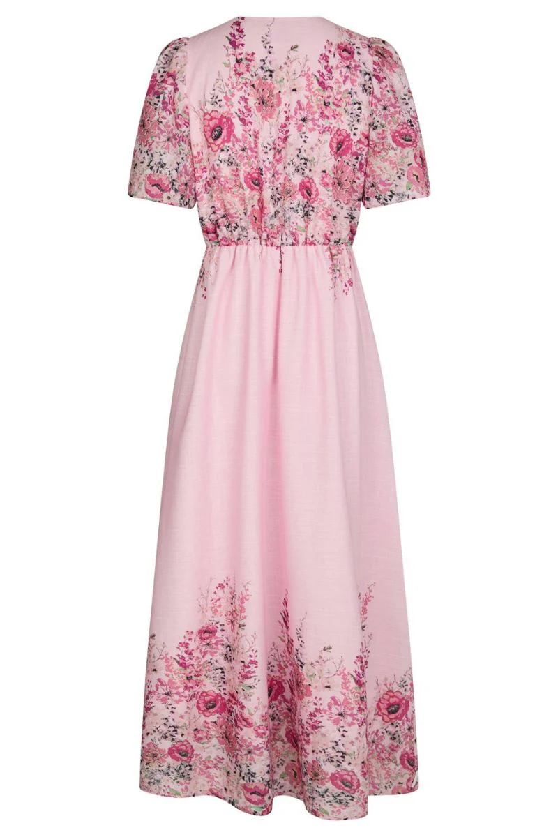 Serna Flower Print Dress | Light Pink | Kjole fra Neo Noir - Image 4