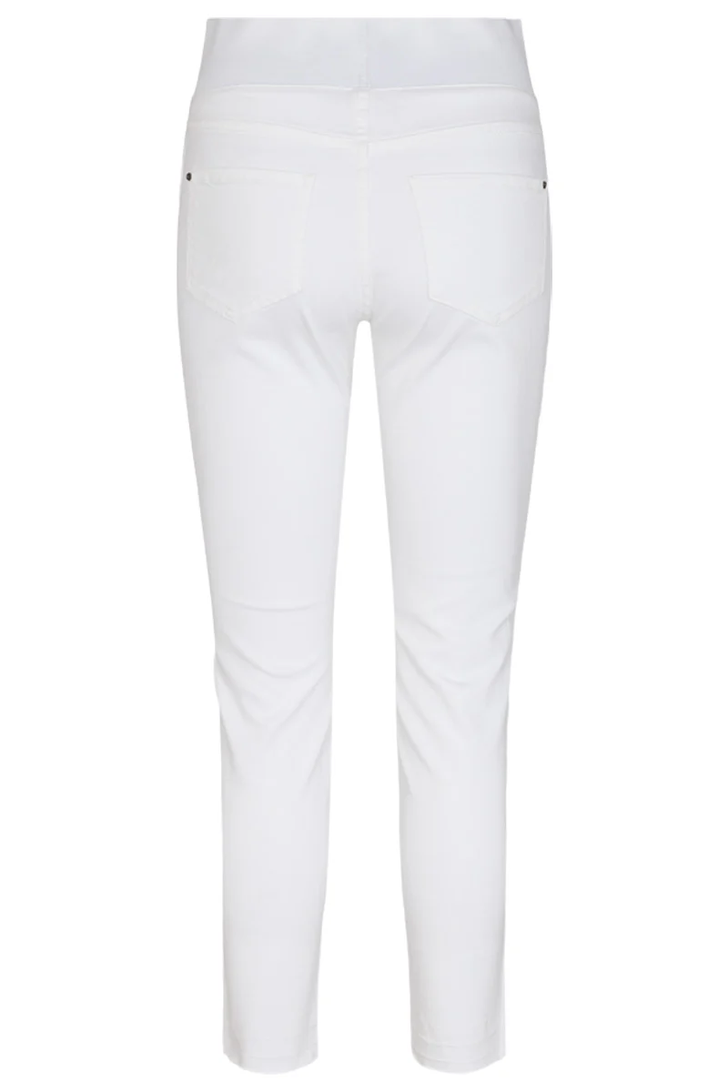 Shantal Ankle Pa Raw | Bright White Denim  | Bukser fra Freequent - Image 3