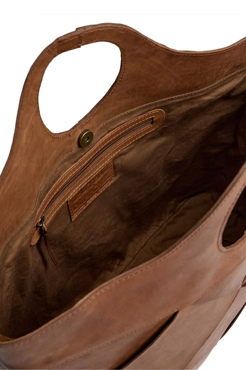 Shopper 16438 | Soft Cognac | Taske fra Depeche - Image 4