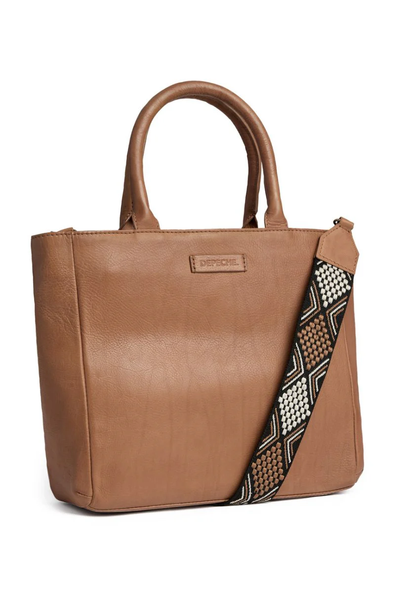 Shoulderbag / Handbag 16426 | Tan | Taske fra Depeche - Image 2