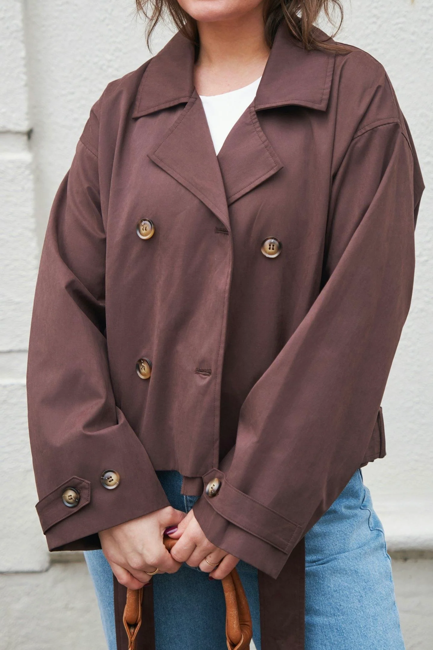 Sia F Jacket | Chocolate Brown | Jakke fra Neo Noir - Image 3