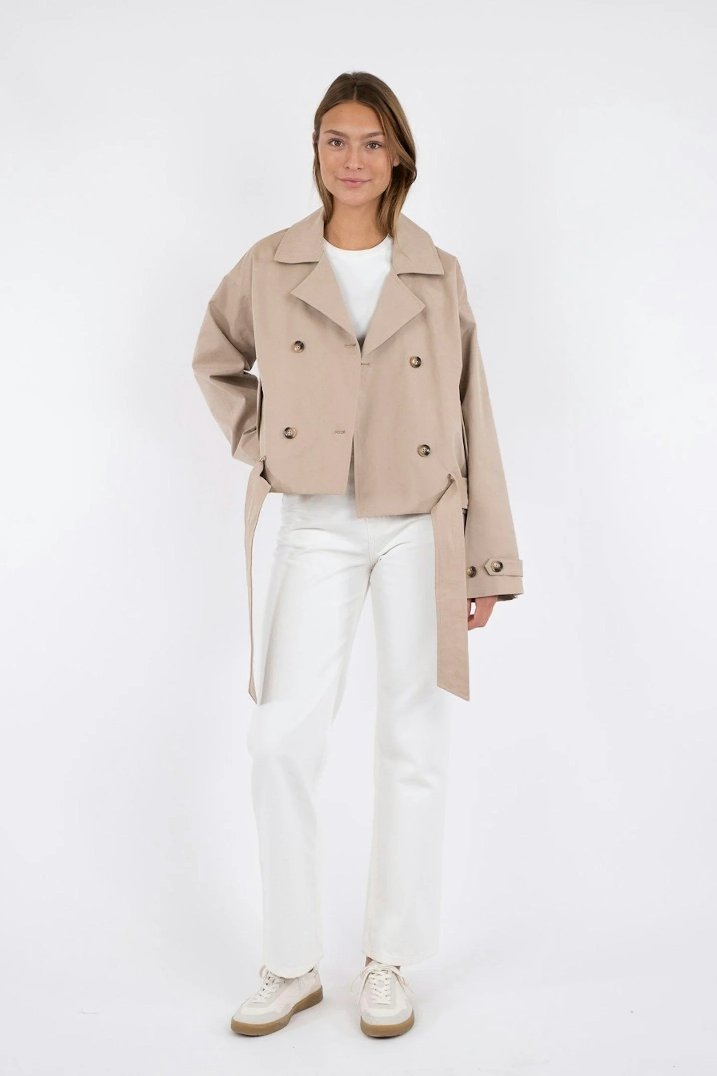 Sia F Jacket | Sand | Jakke fra Neo Noir - Image 10