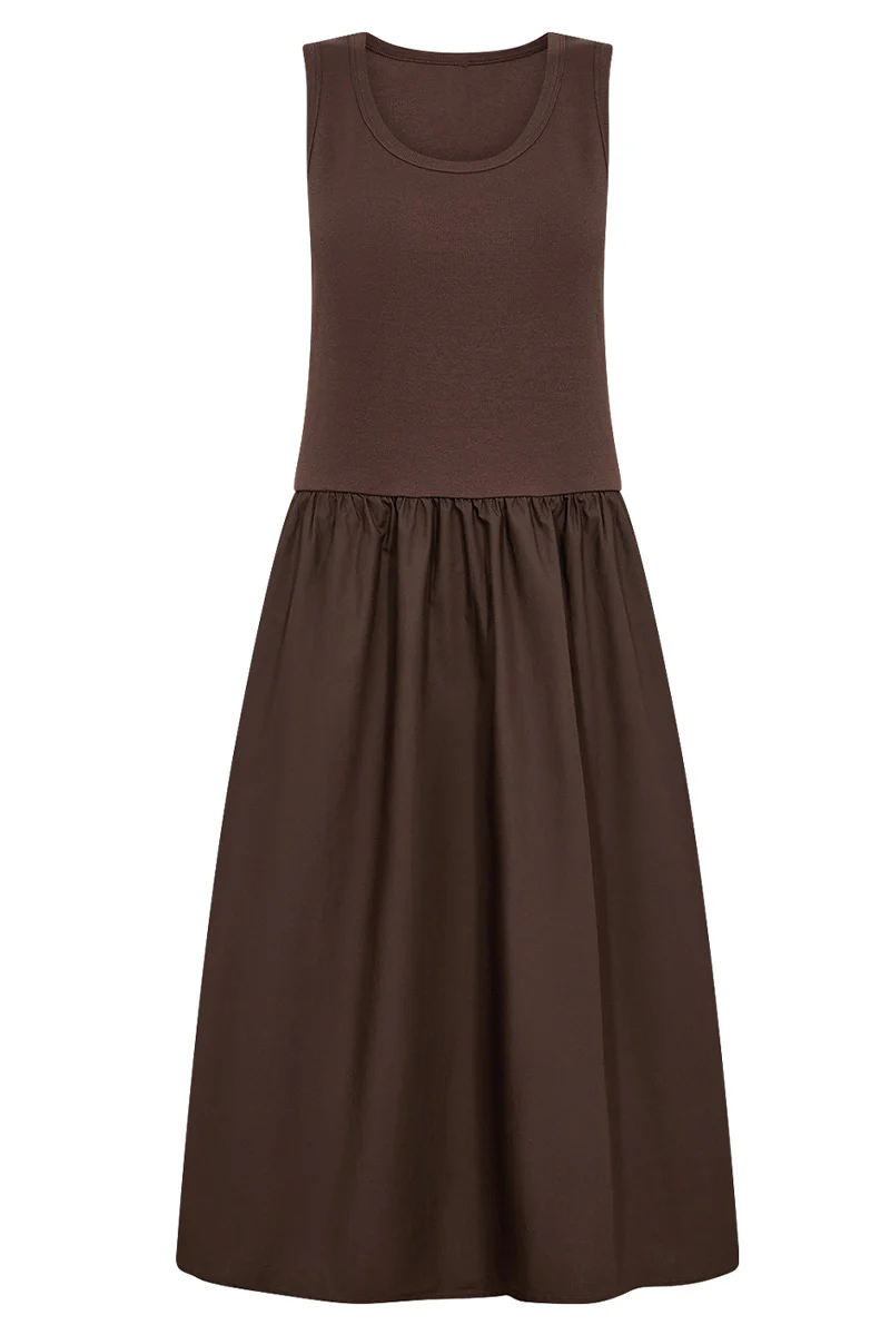 Sille Dress | Brun | Kjole fra Statebird - Image 2