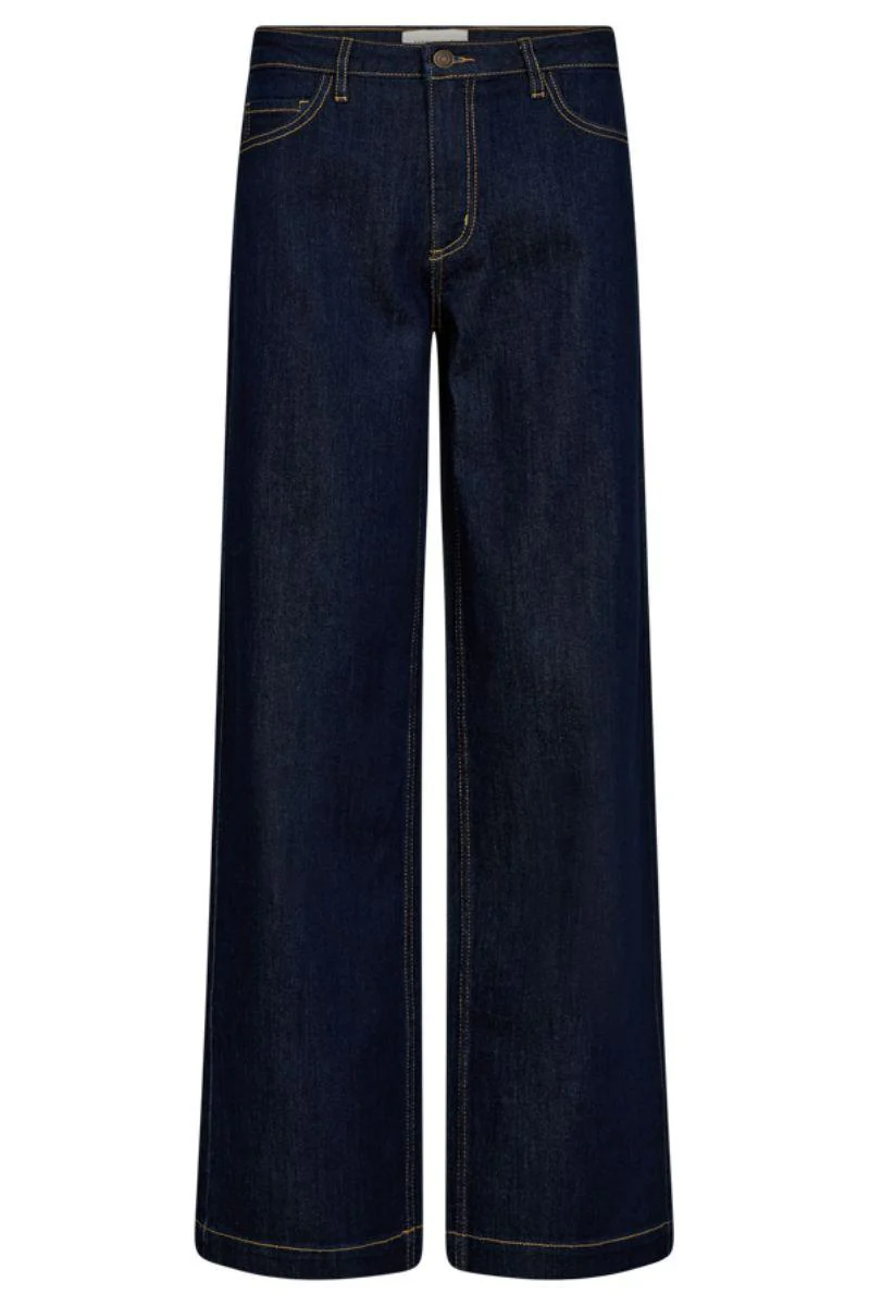 Sindy Jeans 206947 | Dark Blue Denim | Jeans fra Freequent - Image 3