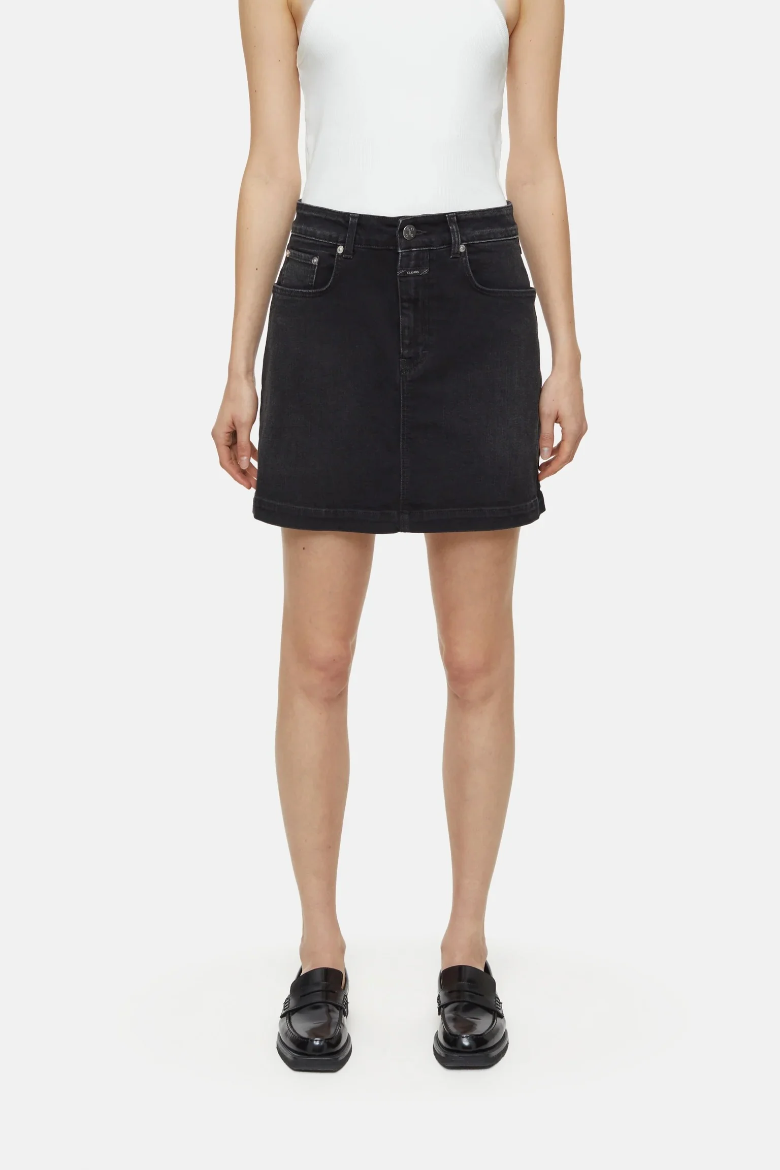 Skirts | Mørkegrå | Nederdel fra Closed - Image 3