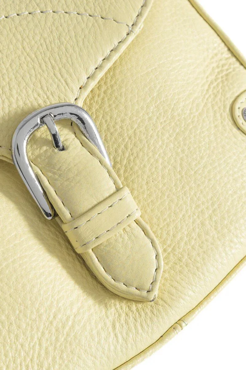 Small bag / Clutch 16038 | Yellow | Taske fra Depeche - Image 3