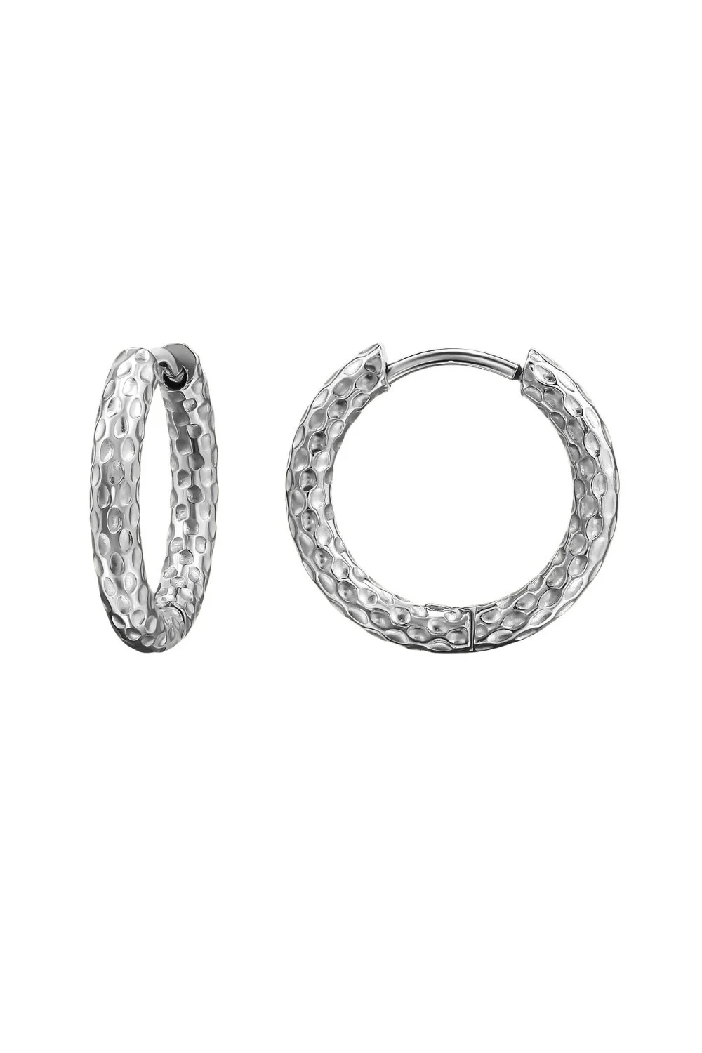 Snake Skin Pattern Hoops SS | Øreringe fra Birdsong - Image 2