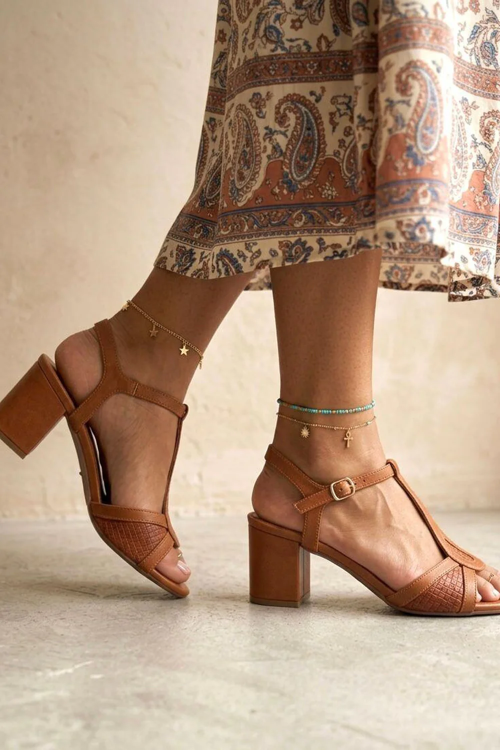 Solana Sandals | Burnt Orange | Sandaler fra Lazy Bear - Image 2