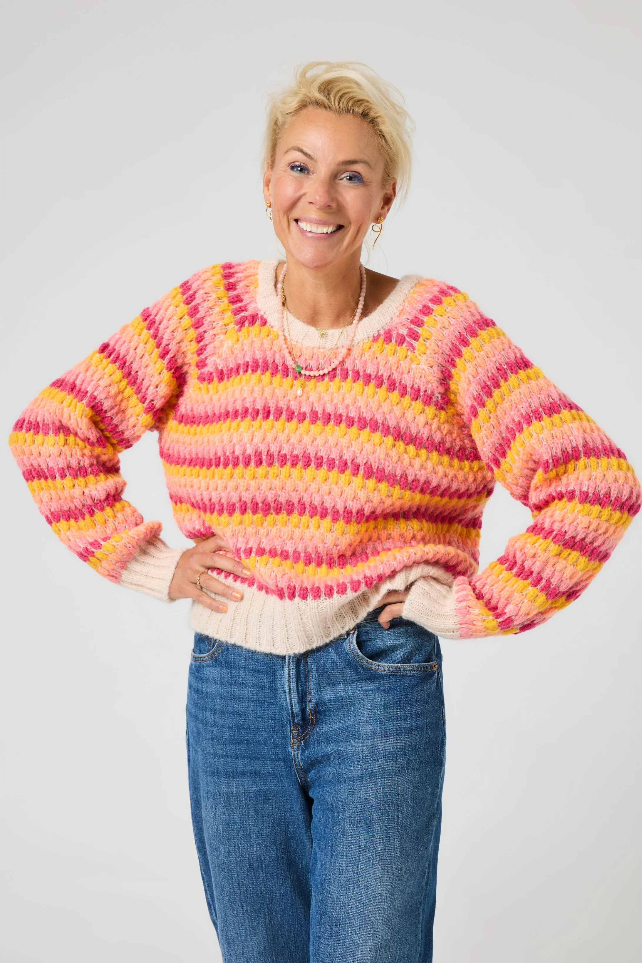 Solstrejf | Pink | Bluse fra Lind - Image 6