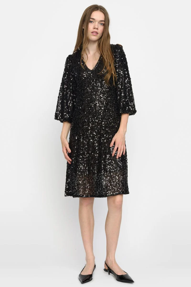 SRAudrey Dress | Black | Kjole fra Soft Rebels - Image 2
