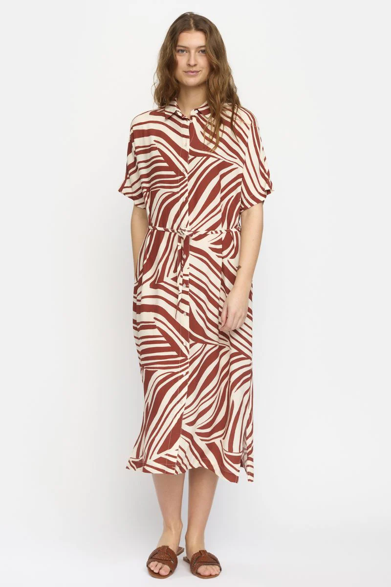 SRBilly Dress | Soulful Craft - Brandy Brown | Kjole fra Soft Rebels - Image 2