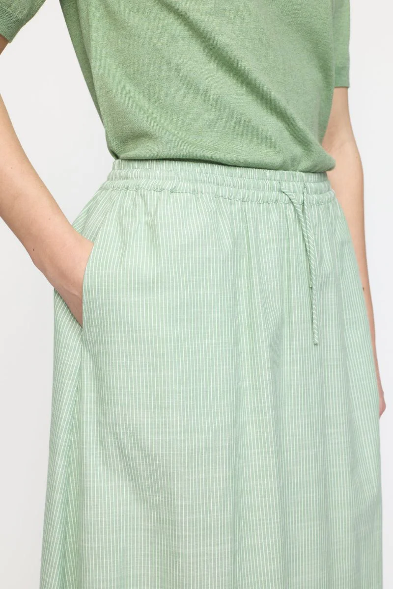 SREbbi Midi Skirt | Mineral Green | Nederdel fra Soft Rebels - Image 3