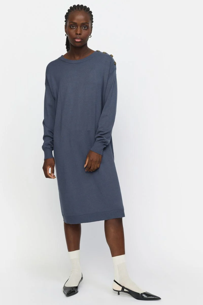 SREpira Dress Knit | Ombre Blue | Kjole fra Soft Rebels - Image 2