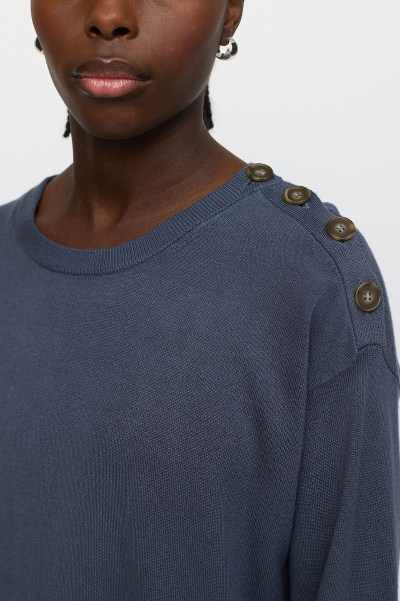 SREpira Dress Knit | Ombre Blue | Kjole fra Soft Rebels - Image 5