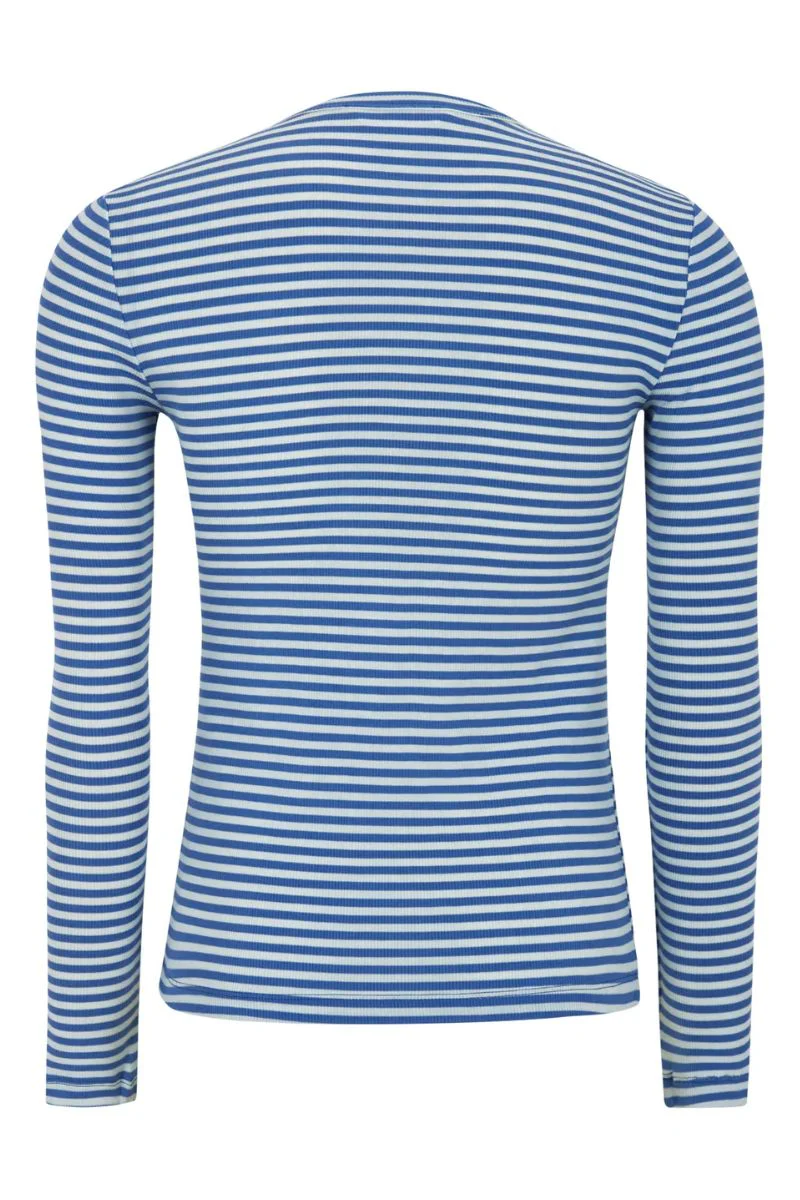 SRFenja Stripe O-neck Top SR124-303 | Regatta | T-shirt fra Soft Rebels - Image 4