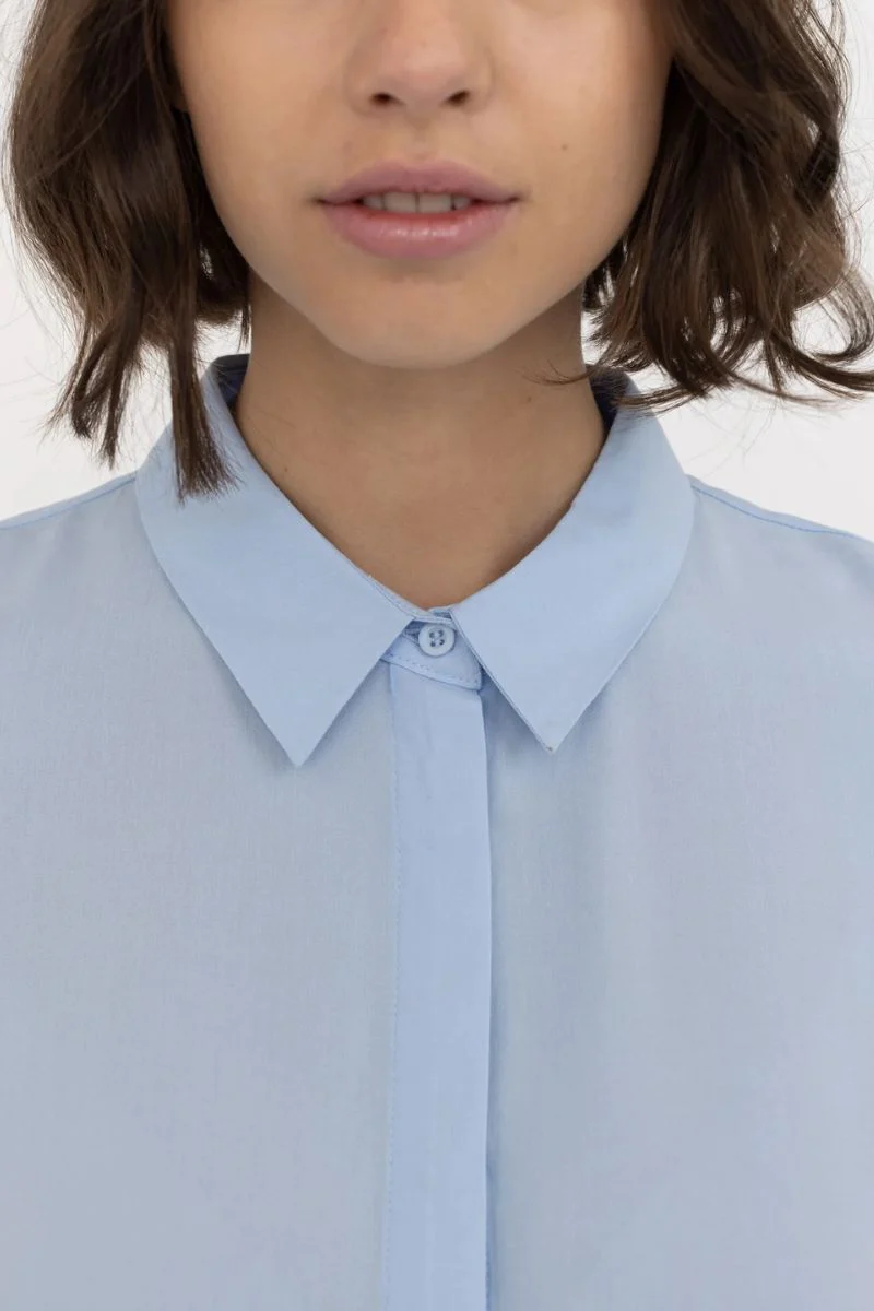 SRFreedom SS Shirt | Cashmere Blue | Skjorte fra Soft Rebels - Image 3