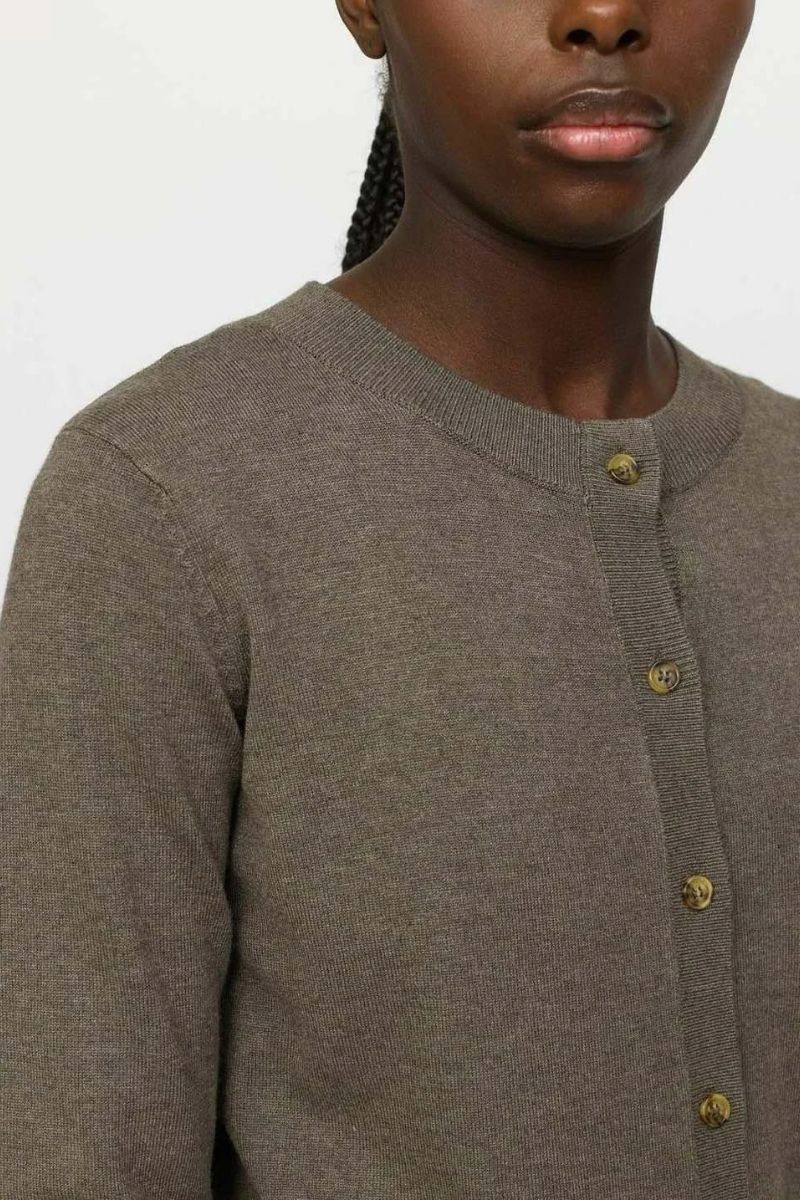 SRMarla Cardigan knit SR120-213 | Morel Melange | Strik fra Soft Rebels - Image 4