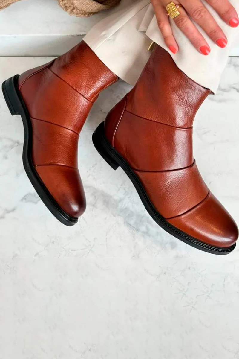 Stephanie Boot | Cognac | Støvler fra Copenhagen Shoes - Image 3