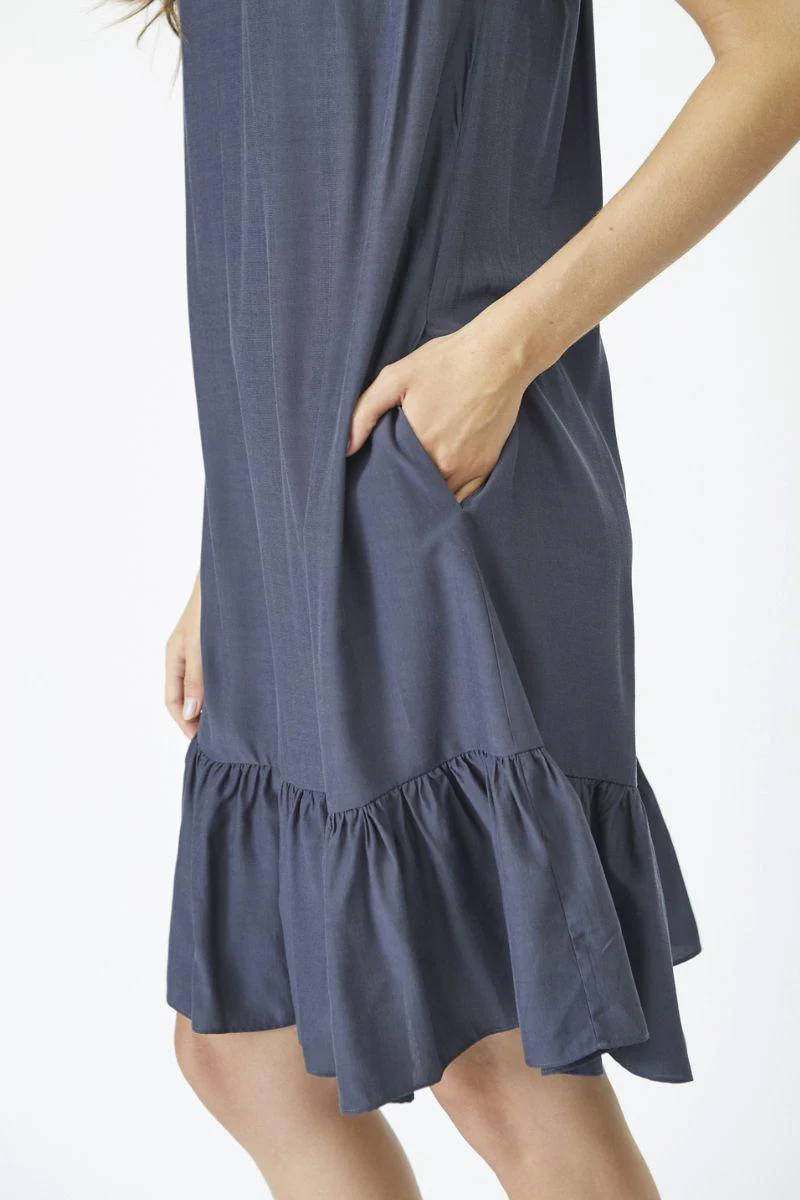 Sunrise Crop Dress | Ink | Kjole fra Co'couture - Image 14