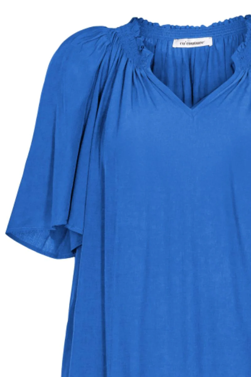 Sunrise Flow Crop Dress 36160 | New Blue | Kjole fra Co'couture - Image 2