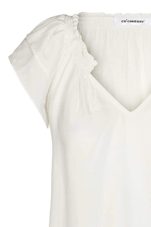 Sunrise top | Off white | Sød sommertop fra Co'couture - Image 4