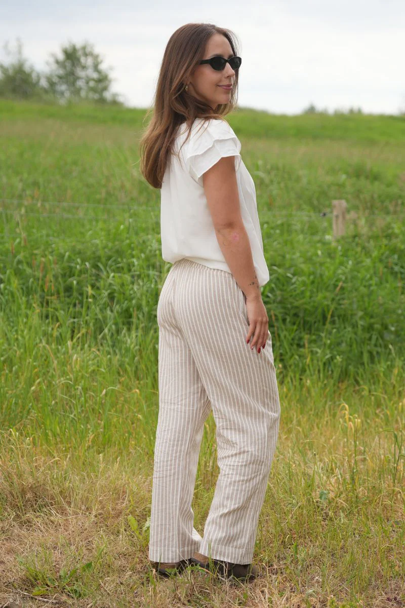 Sunrise top | Off white | Sød sommertop fra Co'couture - Image 5