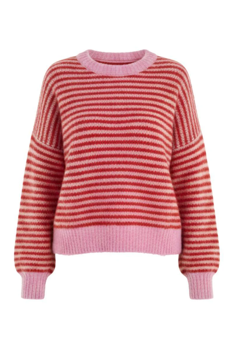 Super Soft Sweater 25342 | Red | Strik fra Atelier C - Image 2
