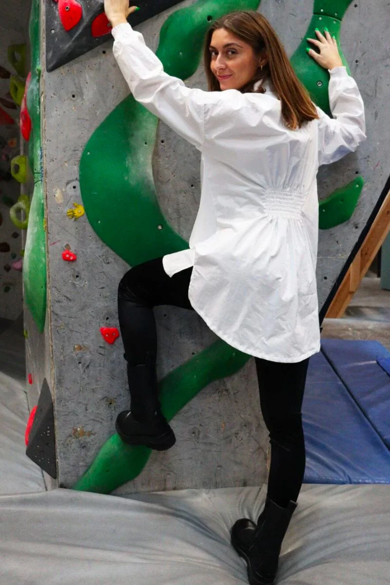 Sussi Ls Long Shirt | White | Skjorte fra Liberté - Image 2