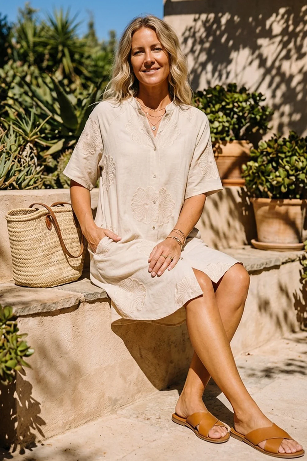 Suze Dress | Off white | Kjole fra Prepair - Image 5