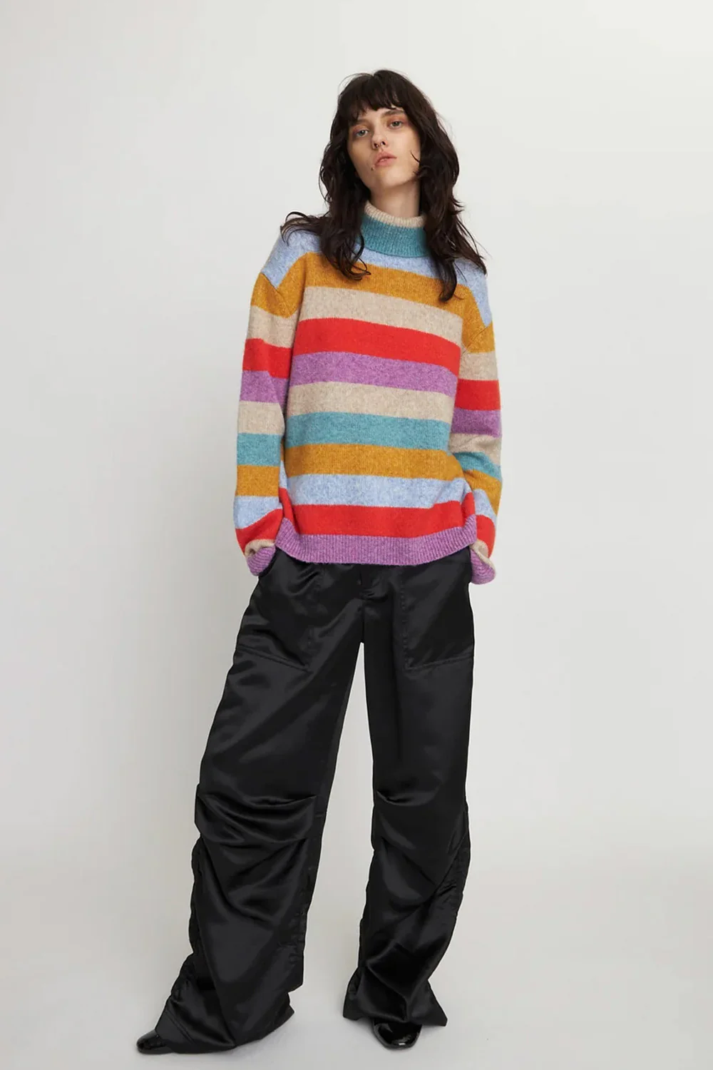 Multicolor stripe knit | Multi | Strik fra Stella Nova - Image 3