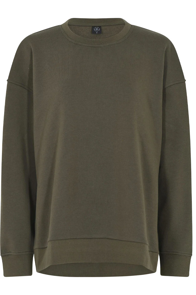 Sweatshirt l Army l Sweatshirt fra Hype The Detail - Image 2