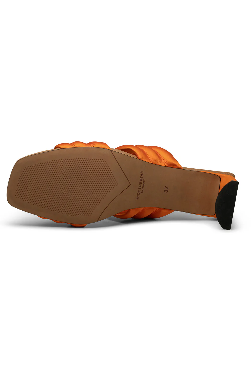 Sylvi Padded Strap | Orange Satin - Image 7