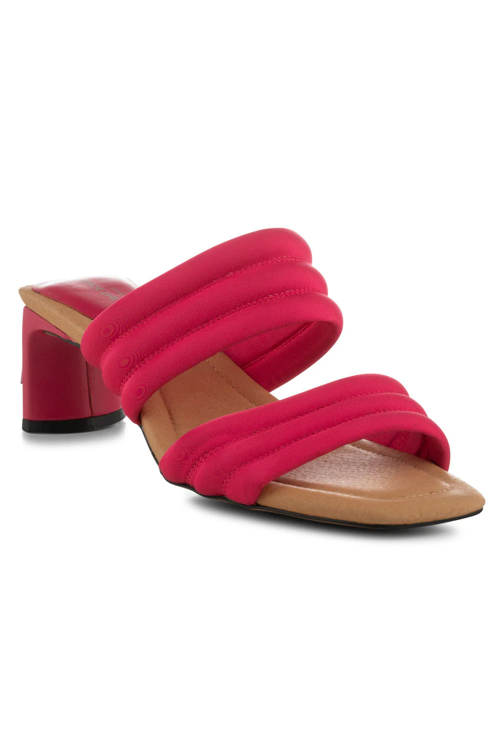 Sylvi Padded Strap | Pink Satin - Image 2