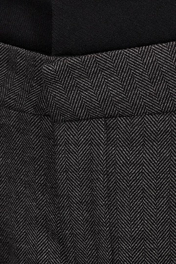 Tailor Mix Pants 204935 | Black W. Medium Grey Mel. | Bukser fra Copenhagen Muse - Image 10
