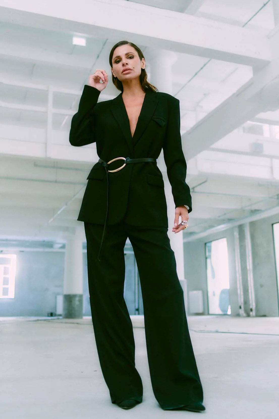 Tailor Pant Wide | Black | Bukser fra Copenhagen Muse - Image 14