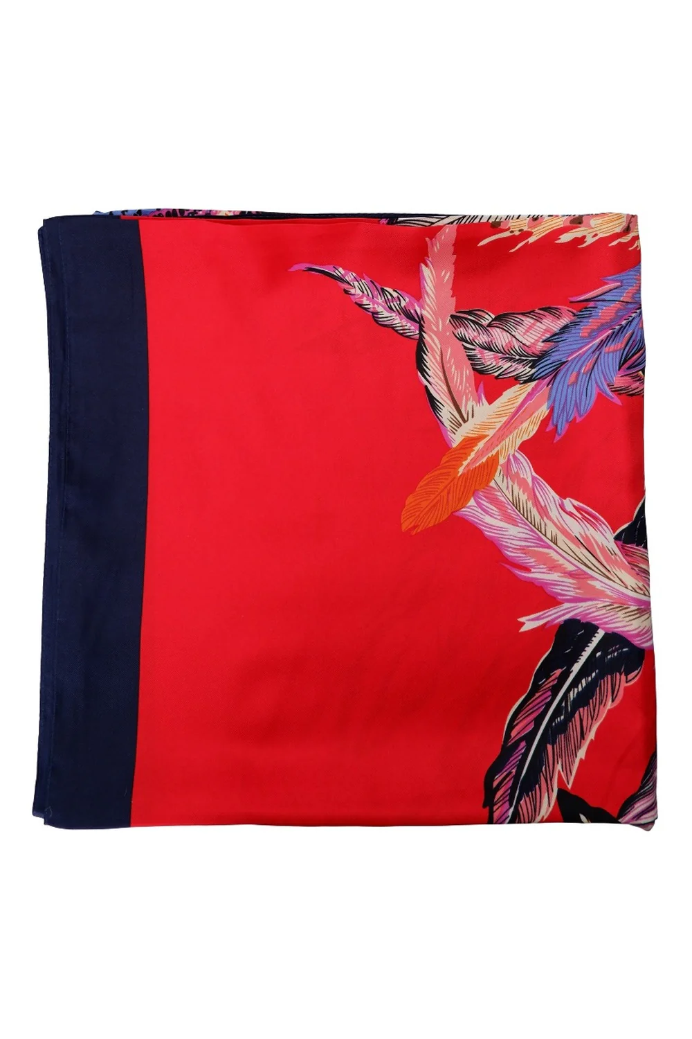 Talula Satin Scarf | Red | Tørklæde fra Black Colour - Image 3